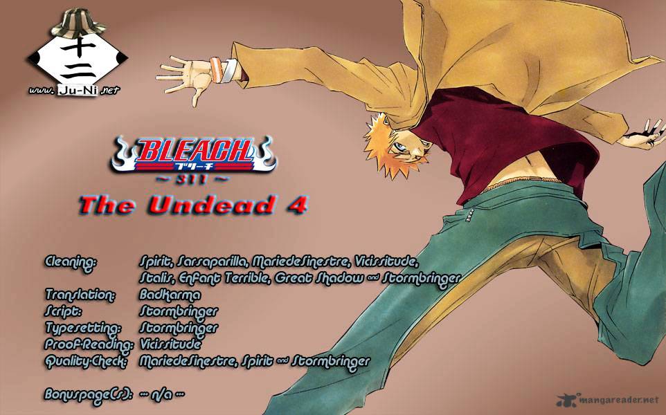 Bleach Chapter 311 : The Undead 4 - Picture 1
