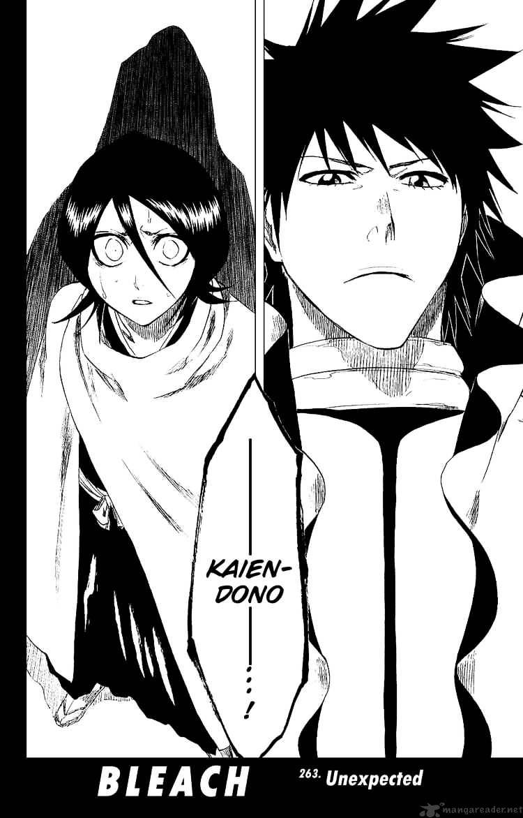 Bleach Chapter 263 : Unexpected - Picture 2