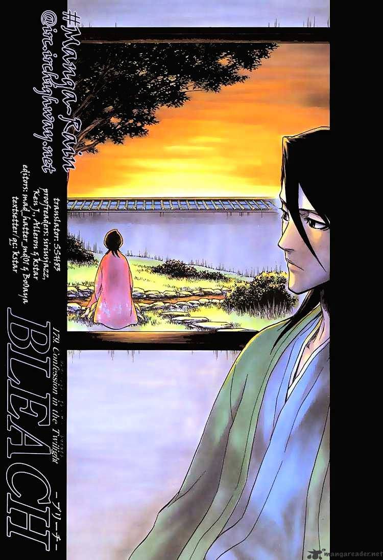 Bleach Chapter 179 : Confession In The Twilight - Picture 1