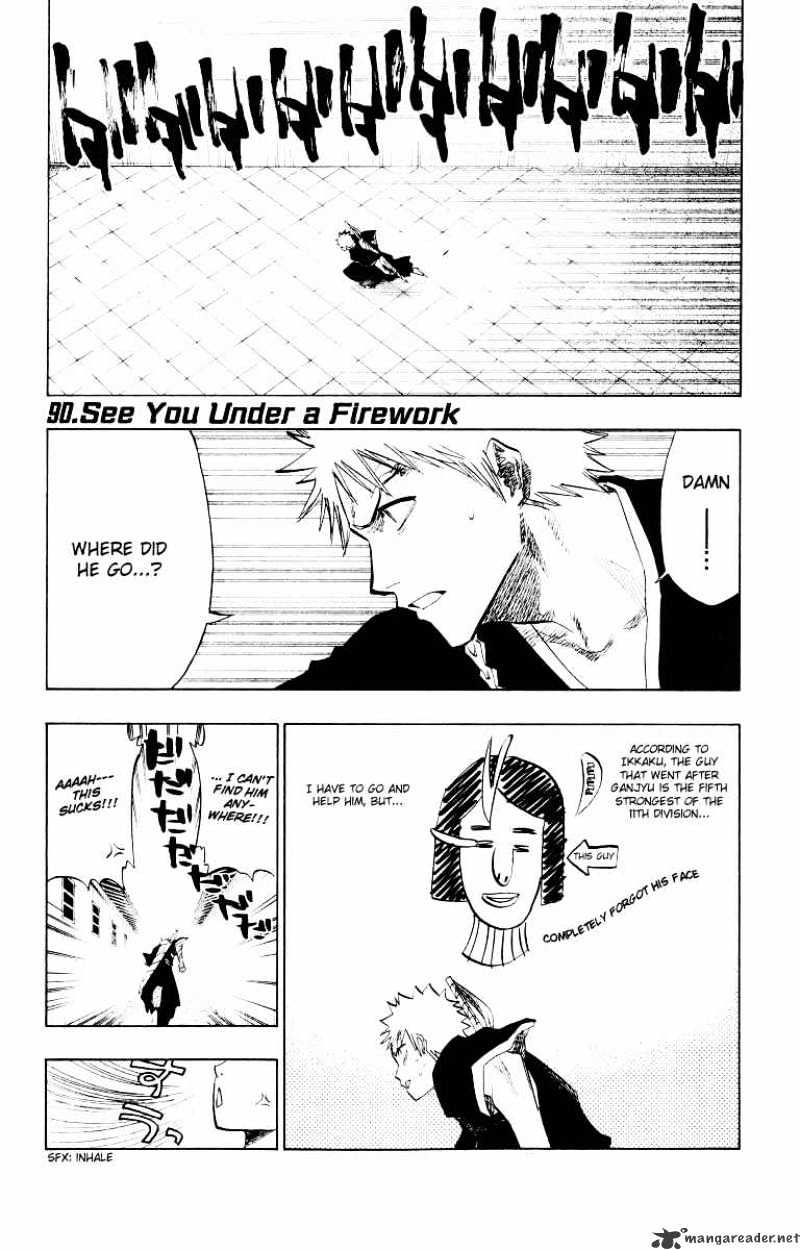 Bleach Chapter 90 : See You Under A Firework - Picture 1
