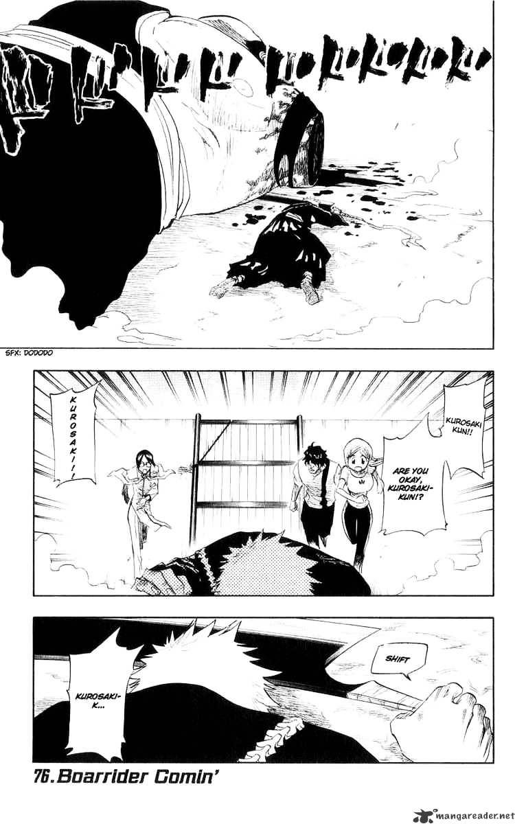 Bleach Chapter 76 : Boarrider Comin' - Picture 1