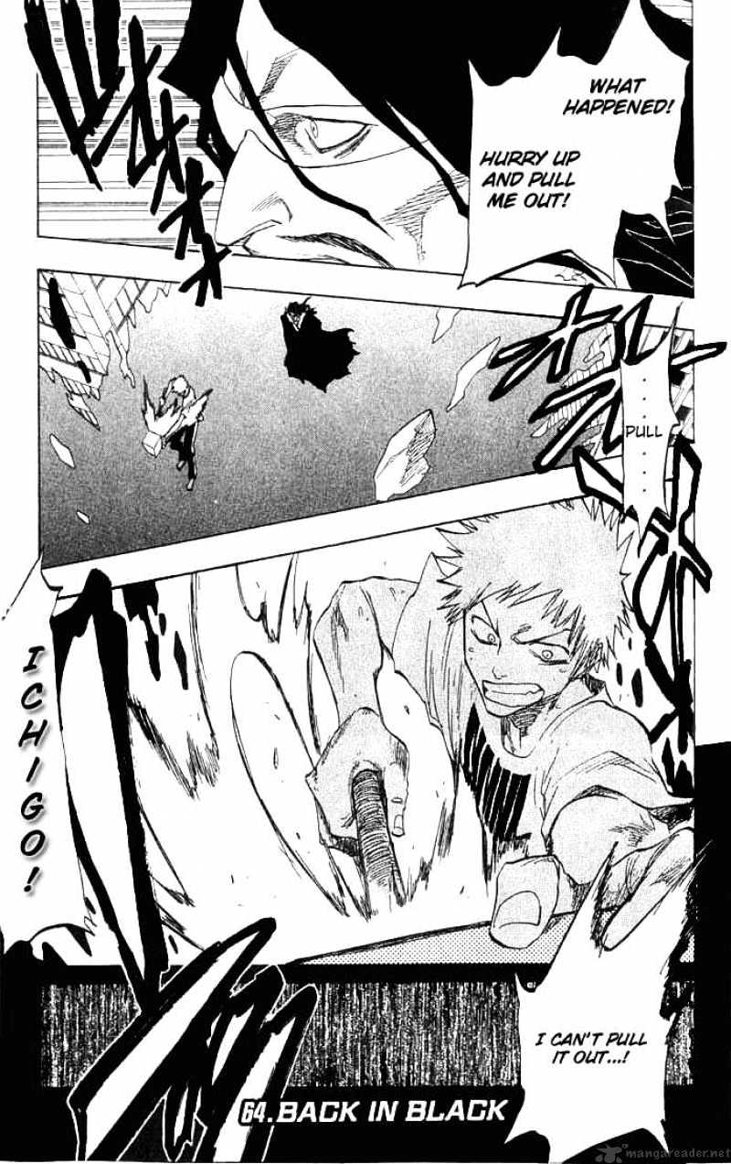 Bleach Chapter 64 : Back In Black - Picture 1