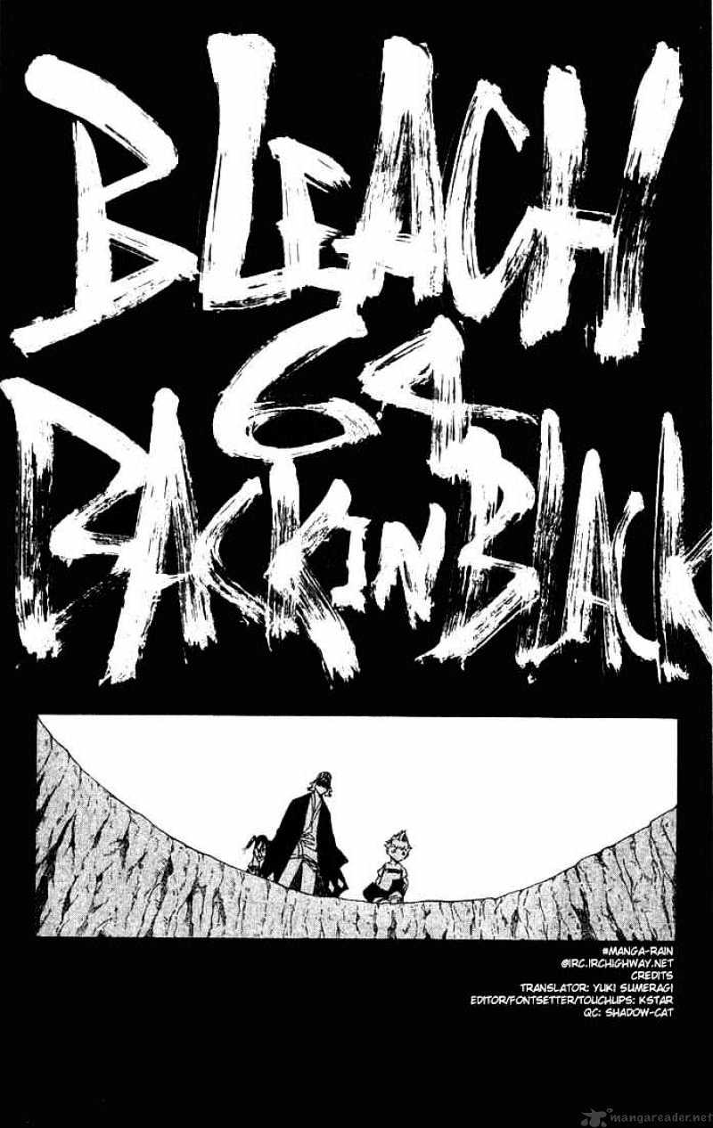Bleach Chapter 64 : Back In Black - Picture 2