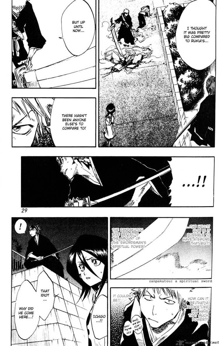 Bleach Chapter 54 : The Rookie That Can't Ask Its Name - Picture 3