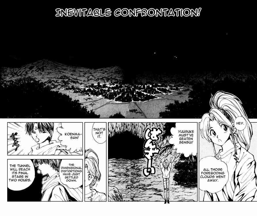 Yu Yu Hakusho Chapter 137 : Inevitable Confrontation! - Picture 2