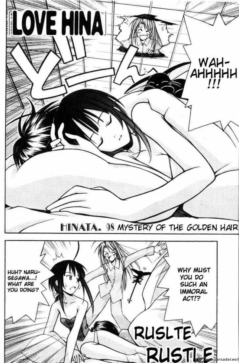 Love Hina Chapter 98 : Mystery Of The Golden Hair - Picture 2