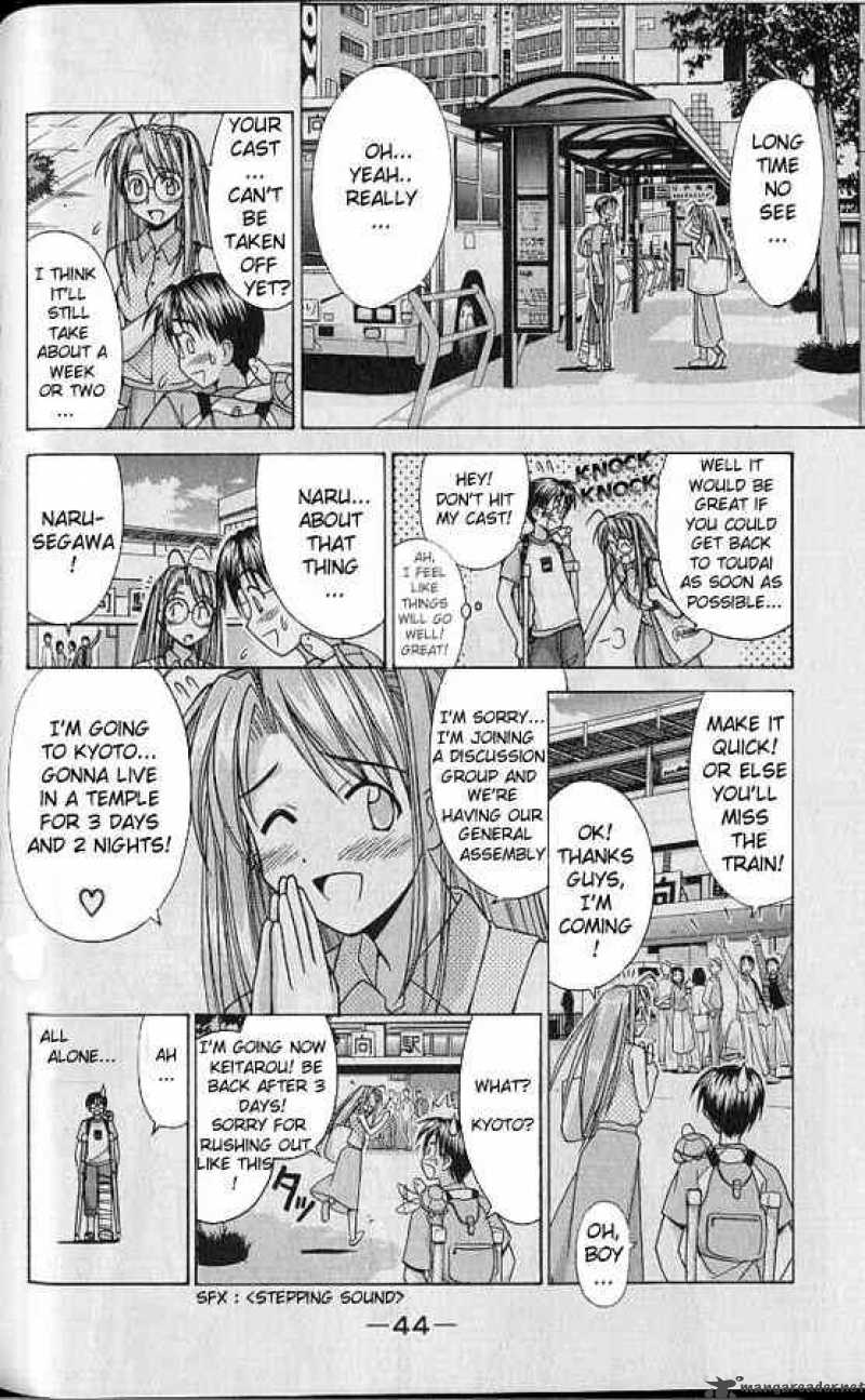 Love Hina Chapter 72 : Grow Up! Sword! Part 1 - Sister Goes To Tokyo - Picture 2
