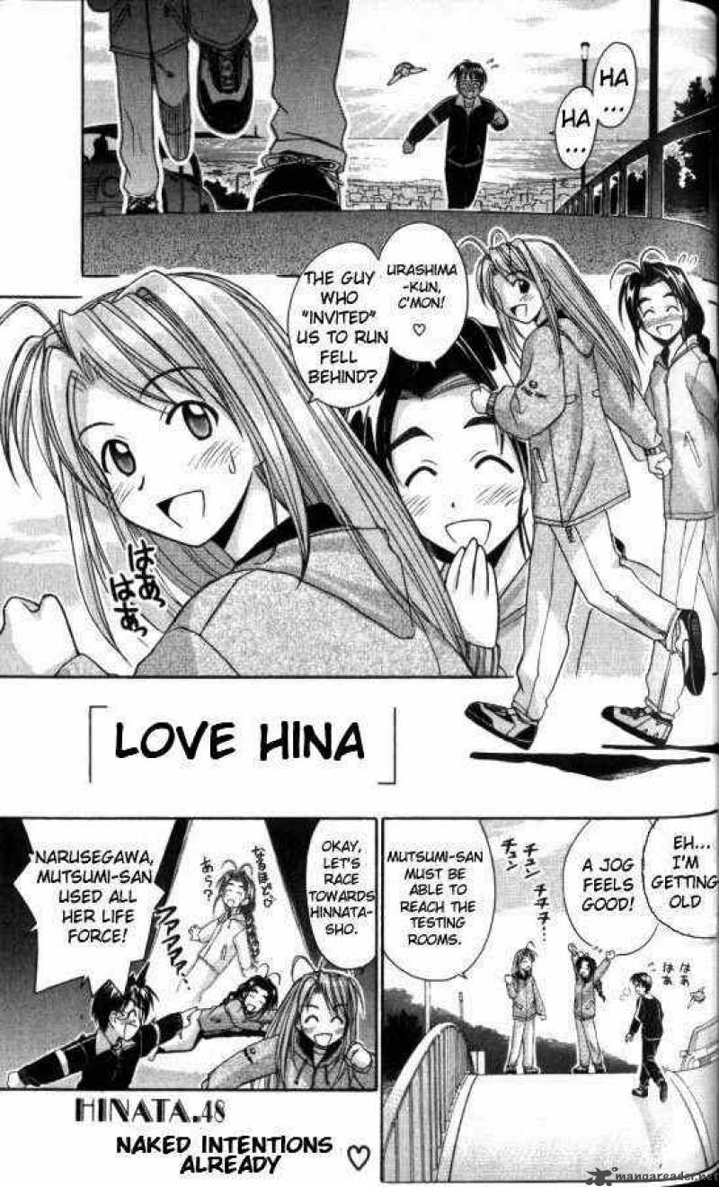 Love Hina Chapter 48 : Naked Intentions Already - Picture 1
