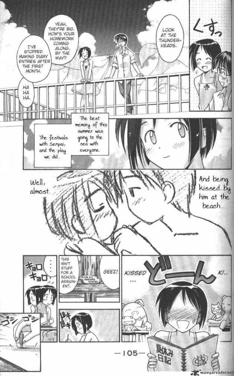 Love Hina Chapter 39 : Kiss Me Senpai - Picture 3