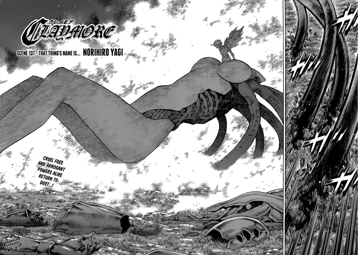 Claymore Vol.24 Chapter 137 : That Thing's Name Is... - Picture 3