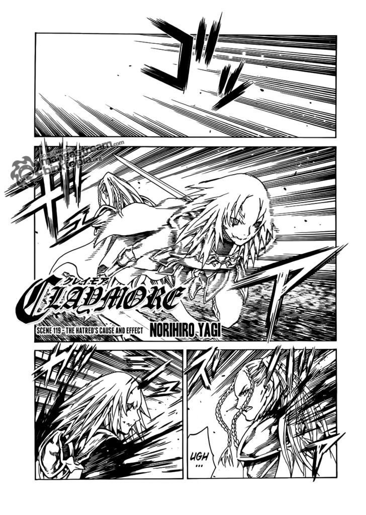 Claymore Vol.21 Chapter 119 : The Hatred's Cause And Effect - Picture 1
