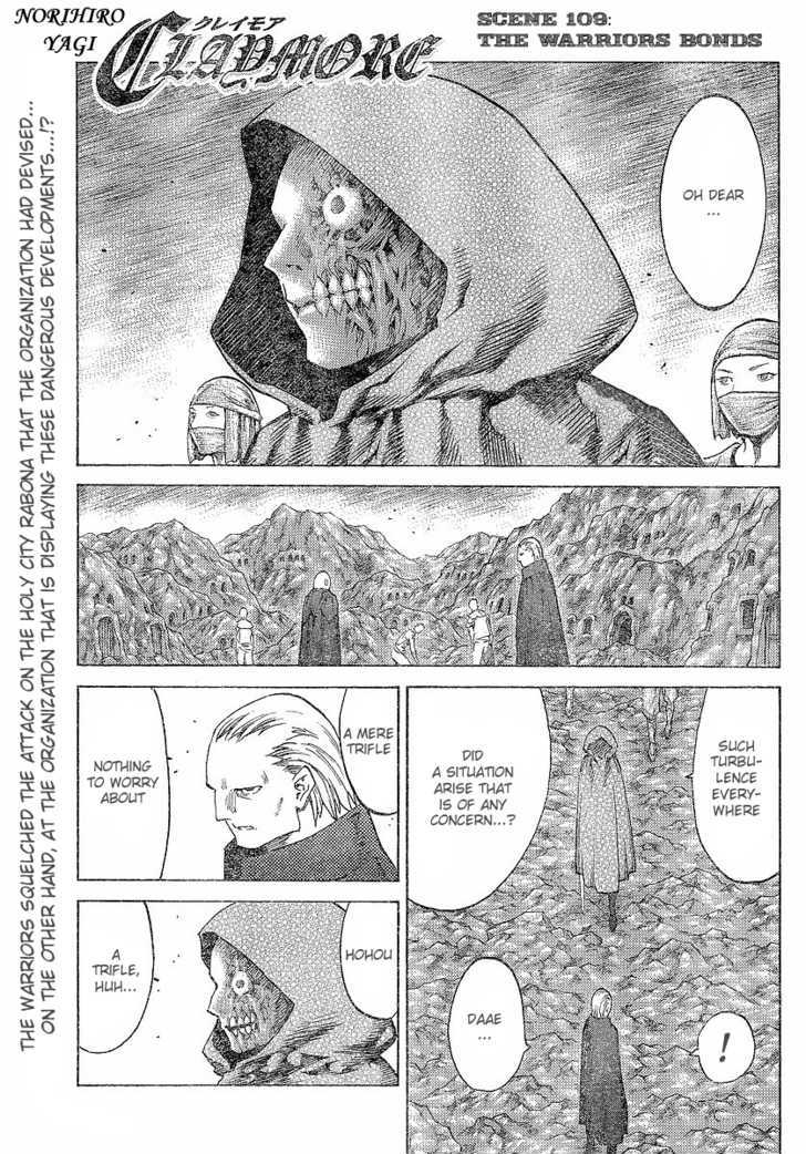 Claymore Vol.20 Chapter 109 : Bonds Of The Warriors - Picture 1