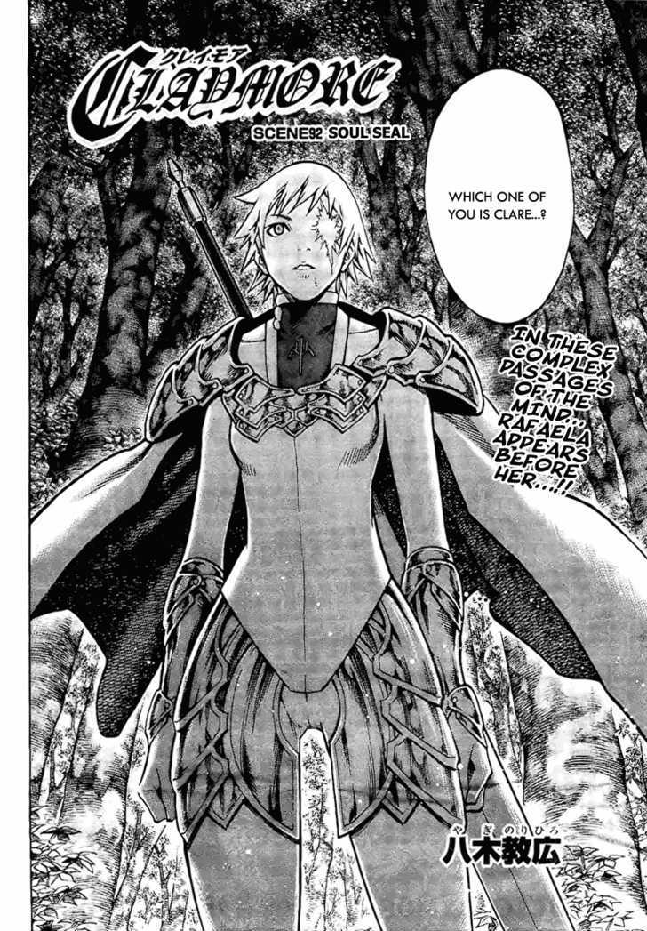 Claymore Vol.17 Chapter 92 : Soul Seal - Picture 2