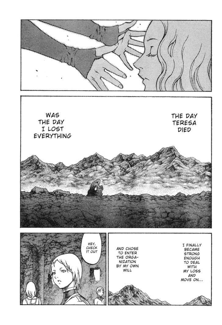 Claymore Vol.14 Chapter 77.2 : [Extra Scene 4] Untarnished Resolve - Picture 3