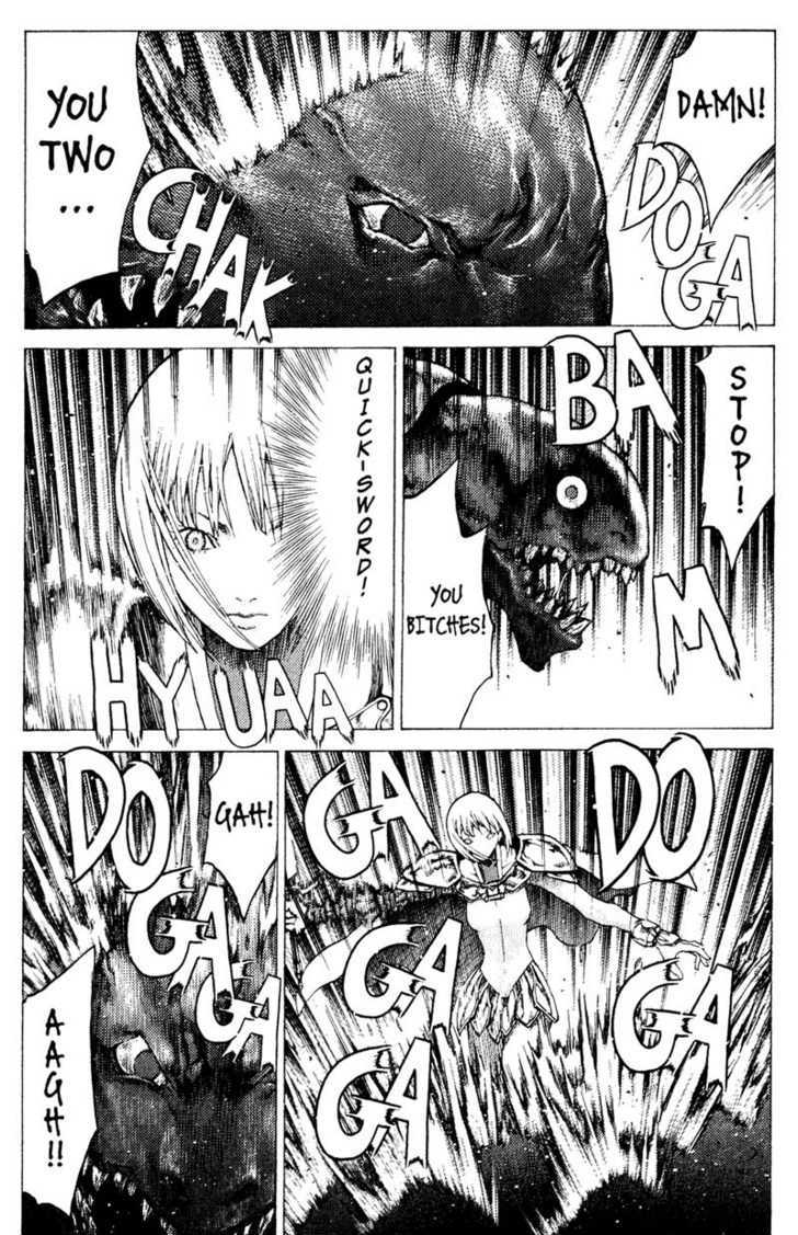 Claymore Vol.10 Chapter 54 : The Battle Of The North, Part 5 - Picture 3