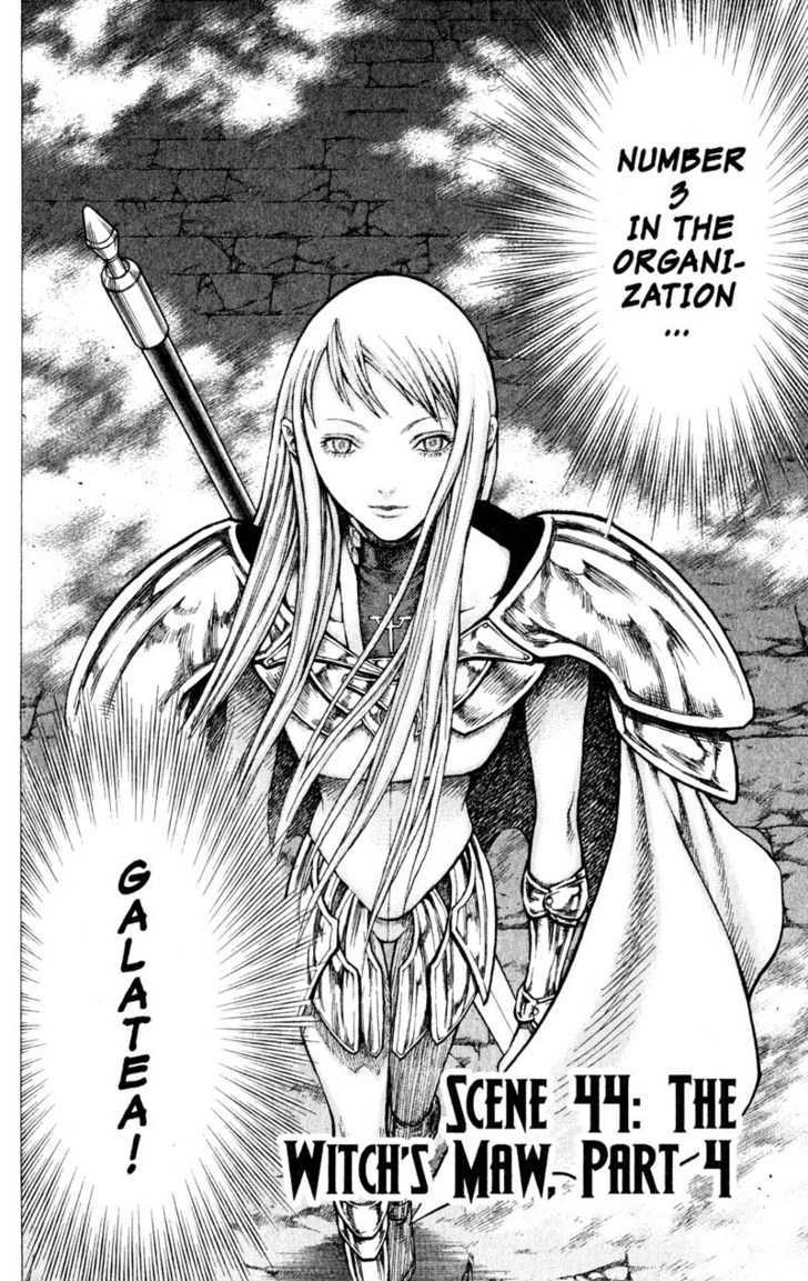 Claymore Vol.8 Chapter 44 : The Witch's Maw, Part 4 - Picture 2