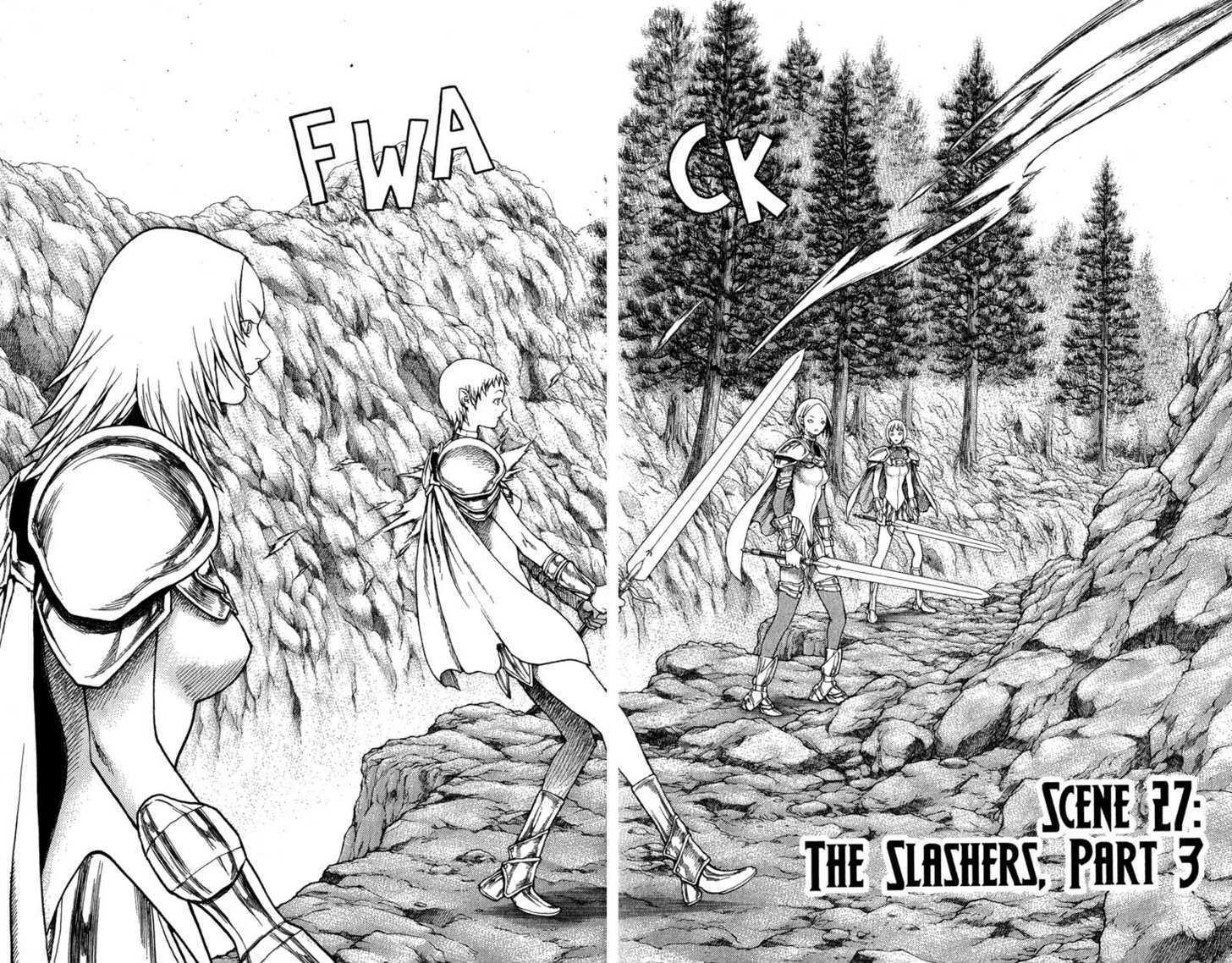 Claymore Vol.5 Chapter 27 : The Slashers, Part 3 - Picture 2