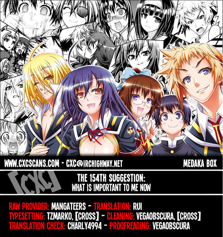 Medaka Box Vol.18 Chapter 154 : What Is Important To Me Now - Picture 1