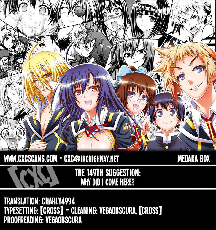 Medaka Box Vol.17 Chapter 149 : Why Did I Come Here - Picture 1