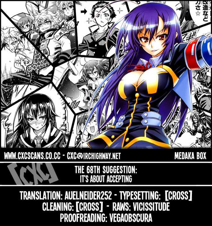 Medaka Box Vol.8 Chapter 68 : It S About Accepting - Picture 1