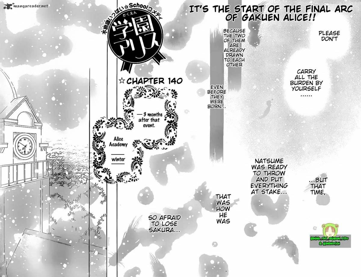 Gakuen Alice Chapter 140 : A Christmas Without Mikan - Picture 3