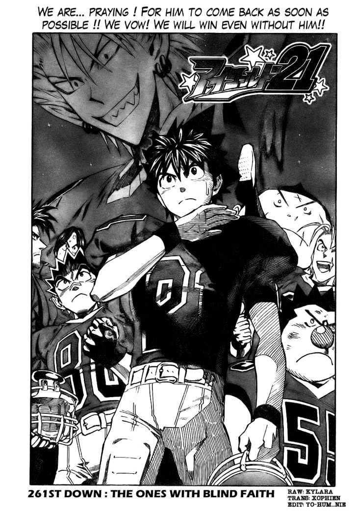 Eyeshield 21 Chapter 261 : The Ones With Blind Faith - Picture 1