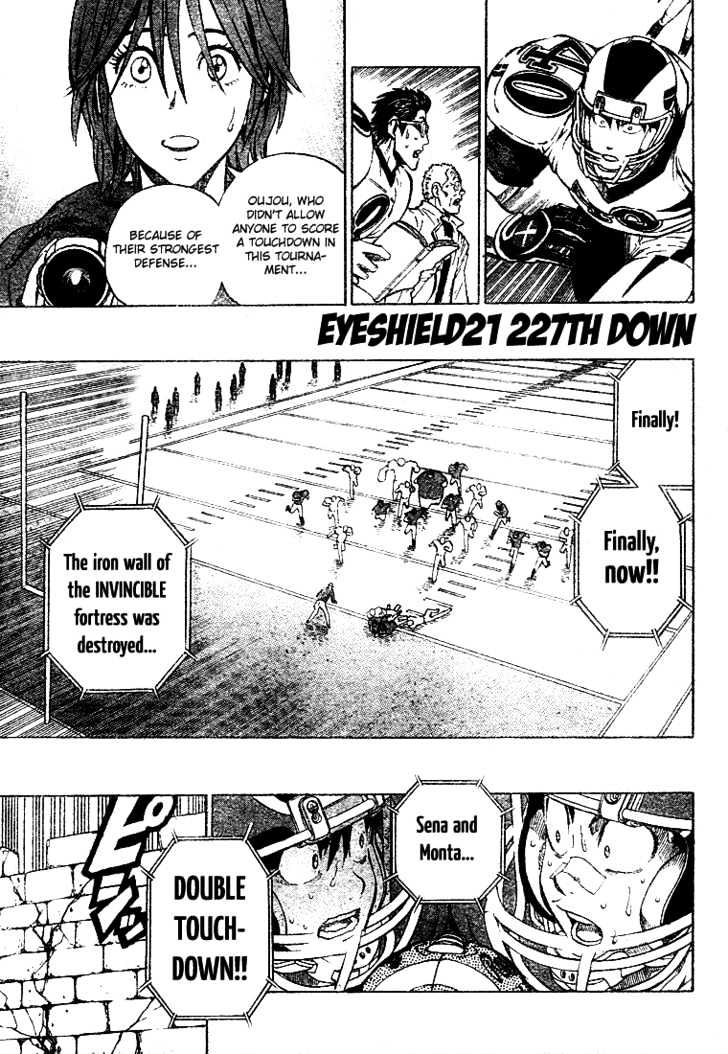 Eyeshield 21 Chapter 227 : Tag Match - Picture 1