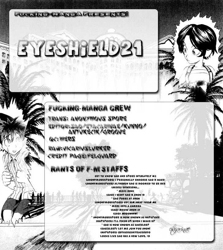 Eyeshield 21 Chapter 117 : Evolving Genius - Picture 1