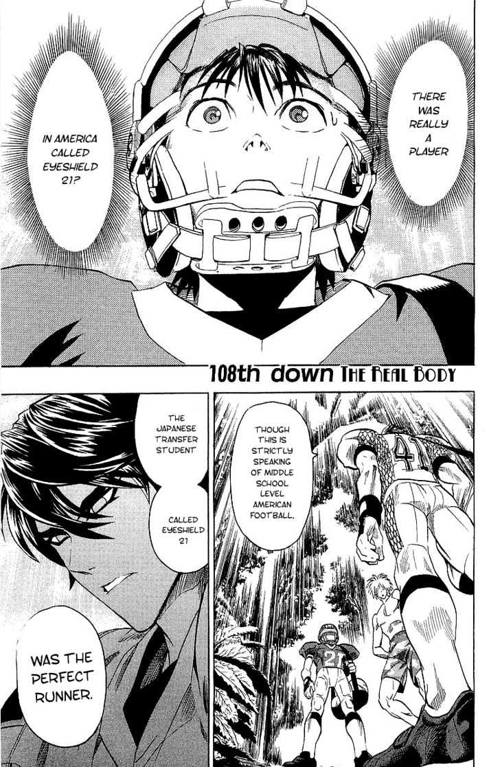Eyeshield 21 Chapter 108 : The Real Body - Picture 2