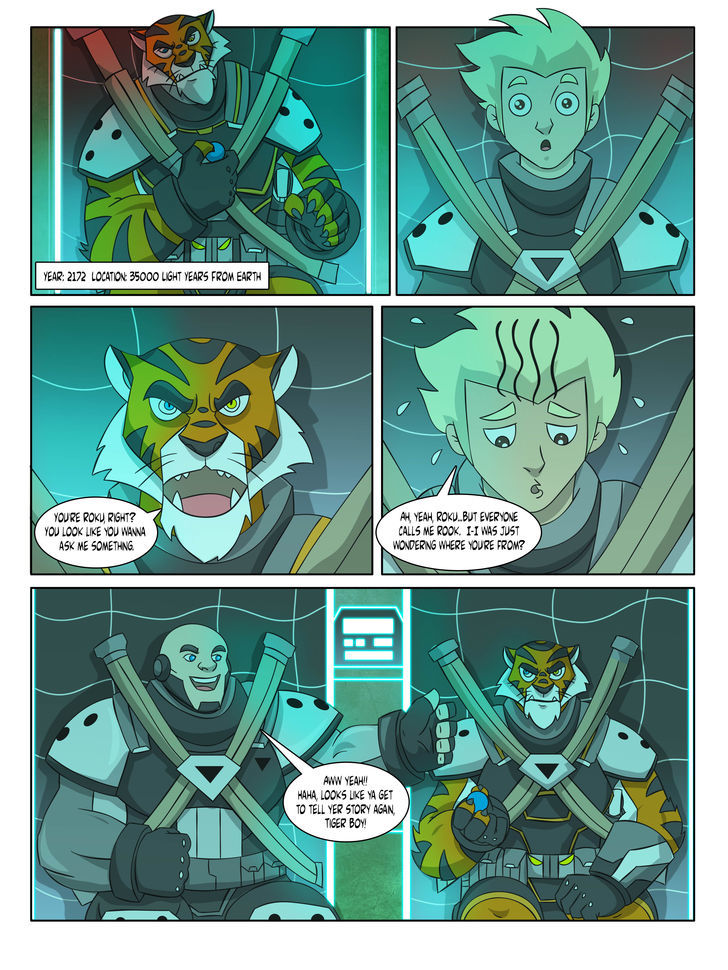 Galaxy Tiger - Page 1