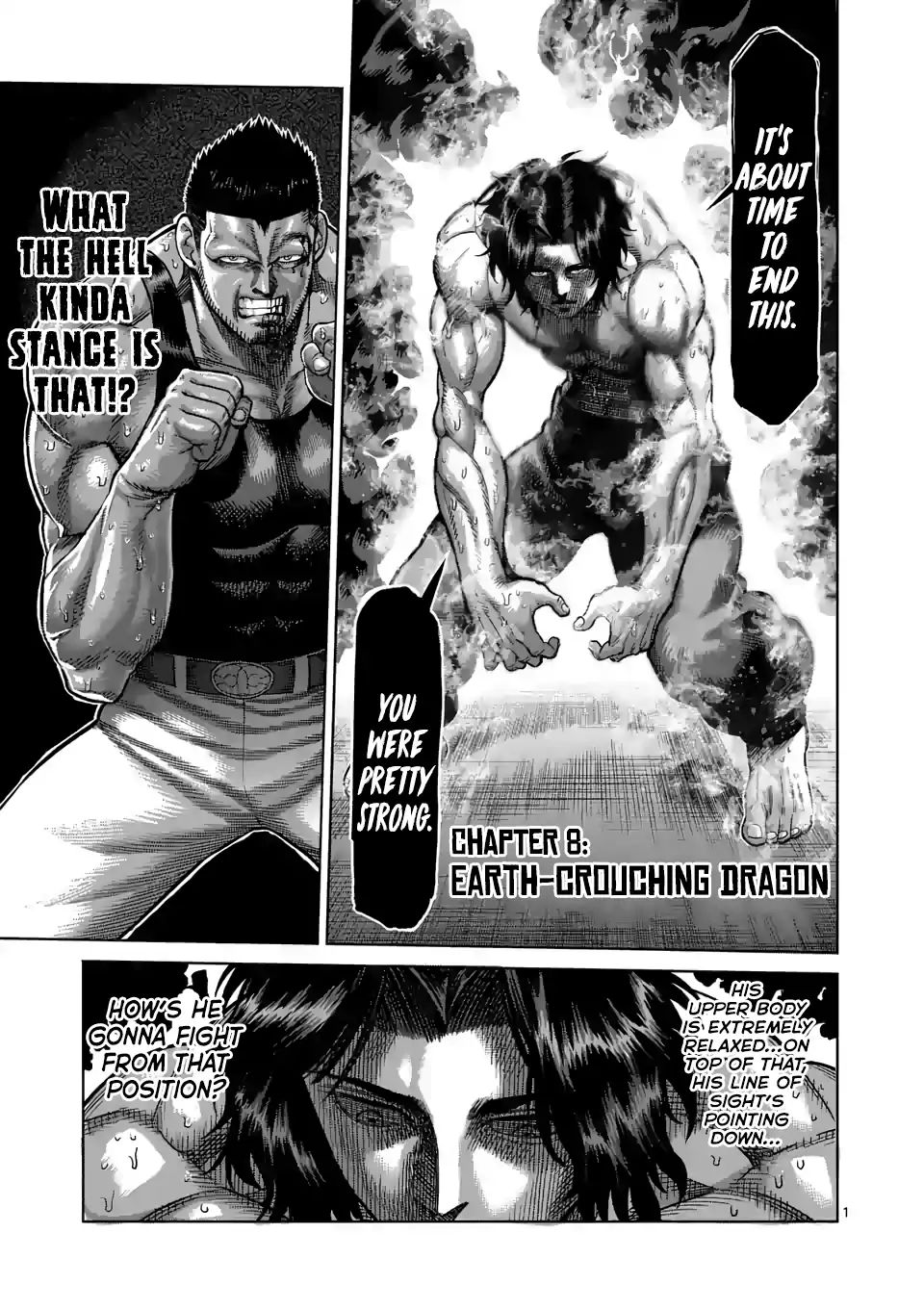 Kengan Omega Chapter 8: Earth-Crouching Dragon - Picture 1