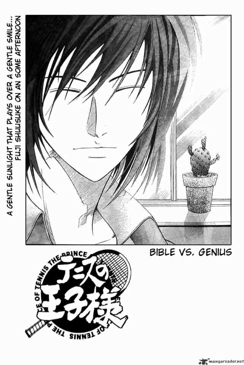 Prince Of Tennis Chapter 318 : Bible Vs Genius - Picture 1