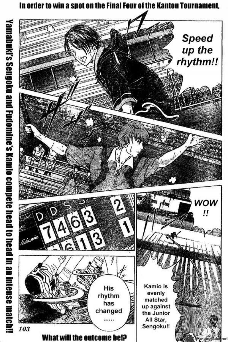 Prince Of Tennis Chapter 166 : Follow The Rhythm - Picture 1