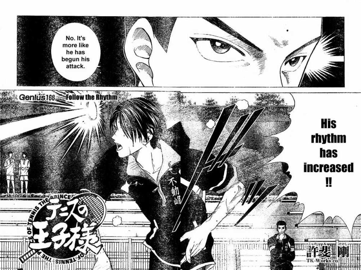 Prince Of Tennis Chapter 166 : Follow The Rhythm - Picture 2