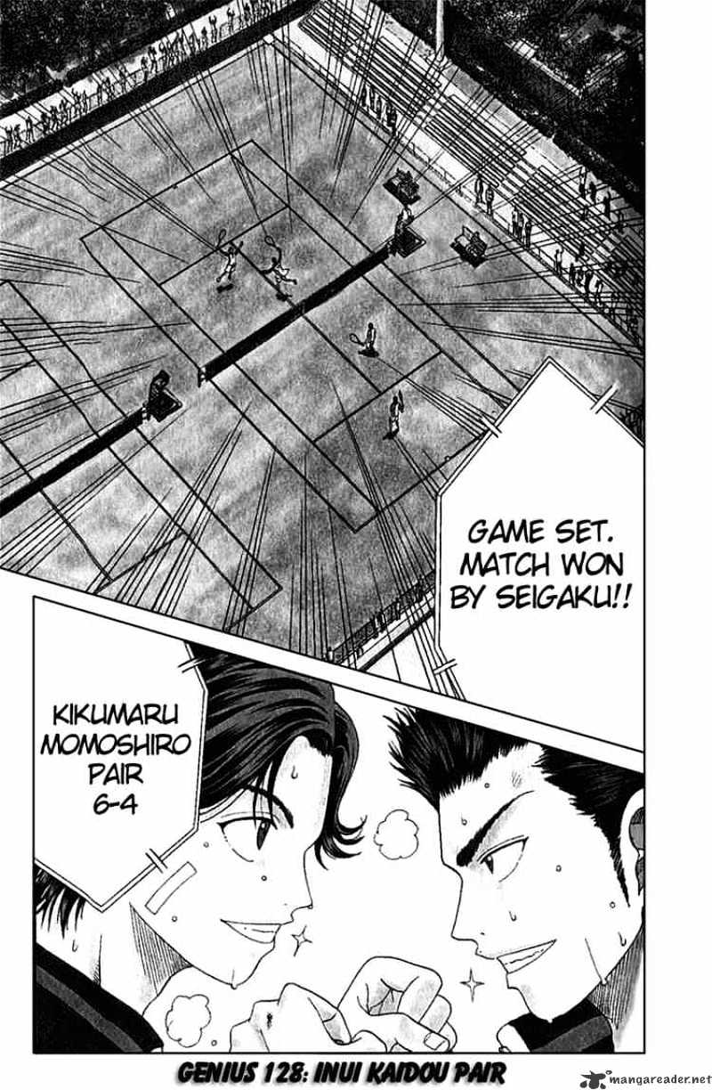 Prince Of Tennis Chapter 128 : Inui-Kaidou Pair - Picture 1