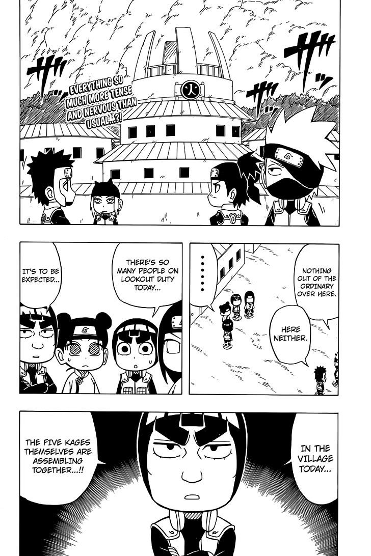 Rock Lee No Seishun Full-Power Ninden Chapter 38 - Picture 3