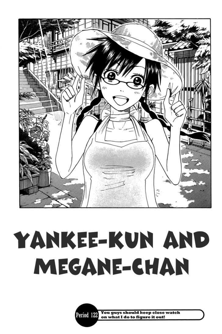 Yanki-Kun To Megane-Chan Vol.14 Chapter 122 : You Guys Should Keep Close Watch On What I Do To Figure It Out! - Picture 2