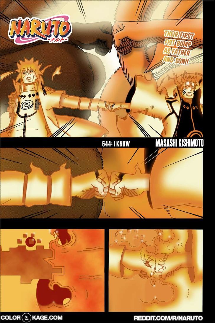 Naruto Vol.67 Chapter 644.1 : I Know - Picture 2