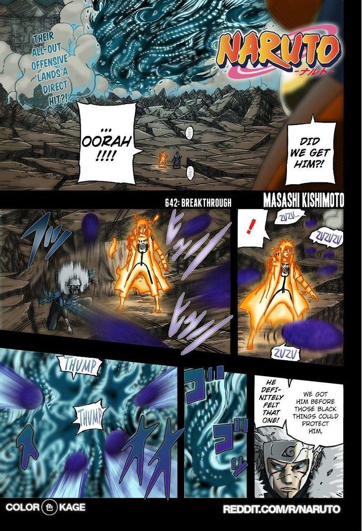 Naruto Vol.67 Chapter 642.1 : Breakthrough - Picture 2