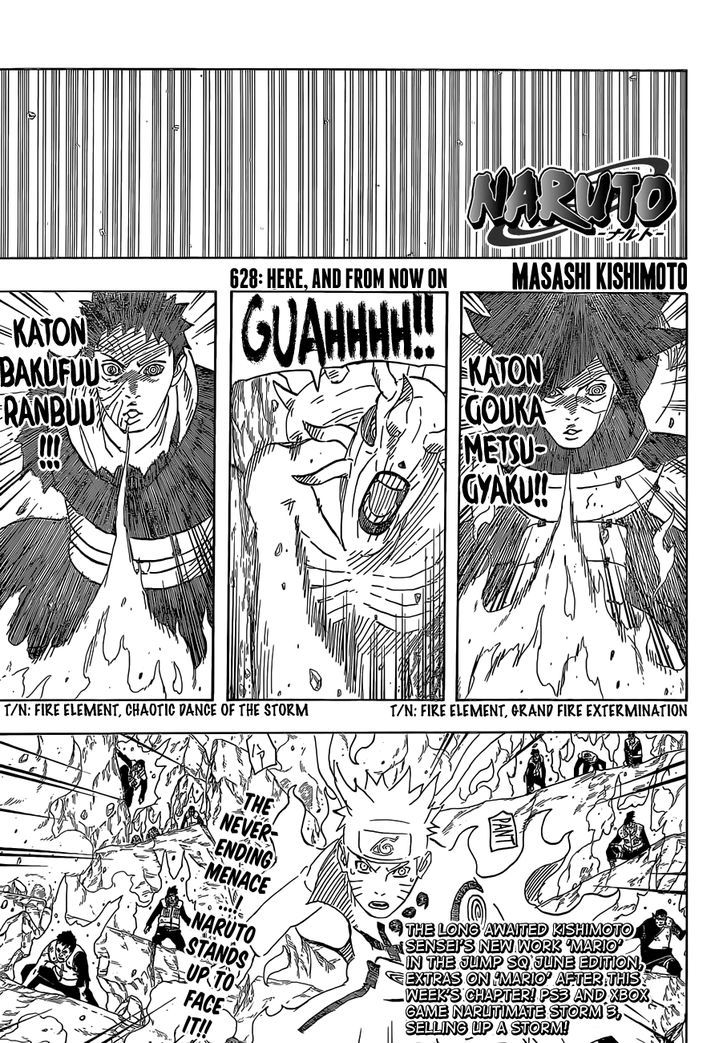 Naruto Vol.66 Chapter 628 : Here, And From Now On - Picture 2