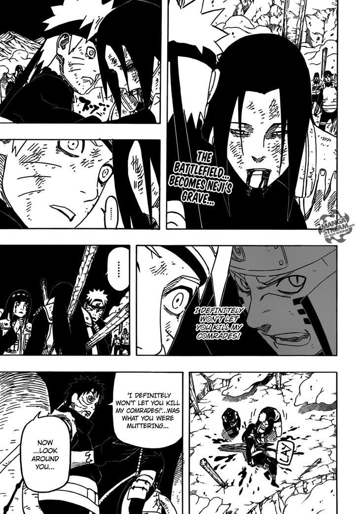 Naruto Vol.64 Chapter 615 : Unbreakable Bonds - Picture 1