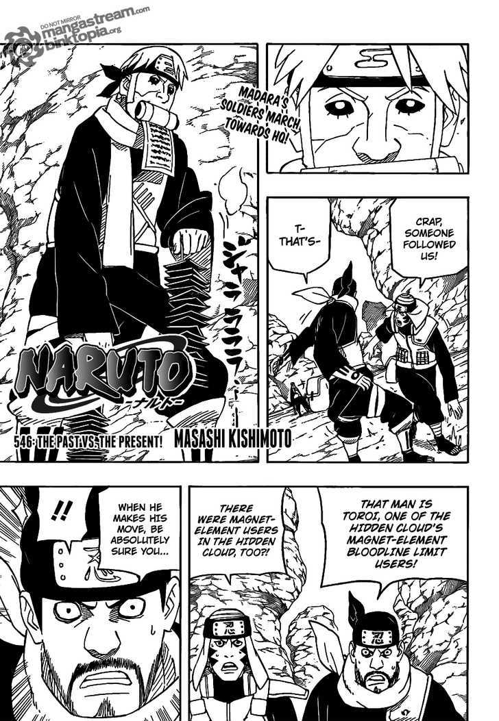 Naruto Vol.58 Chapter 546 : The Past Vs. The Present! - Picture 1