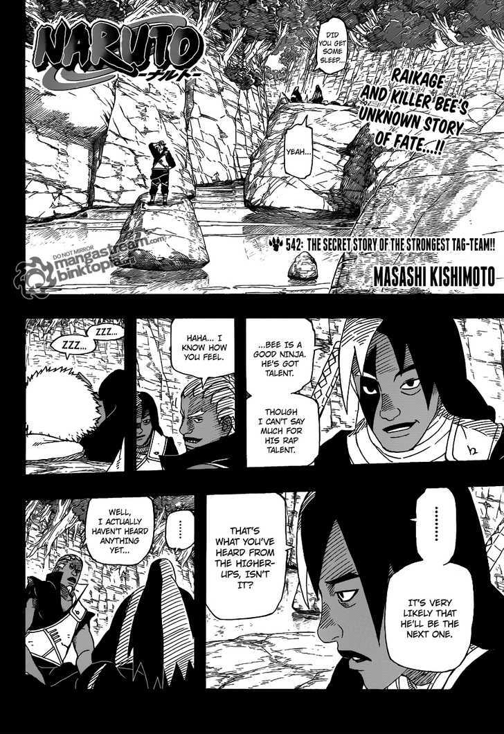 Naruto Vol.57 Chapter 542 : The Secret Story Of The Strongest Tag-Team!! - Picture 3