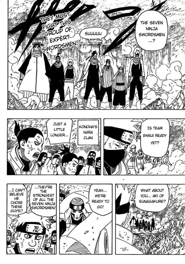 Naruto Vol.55 Chapter 523 : The Legendary Seven Ninja Swordsmen!! - Picture 2