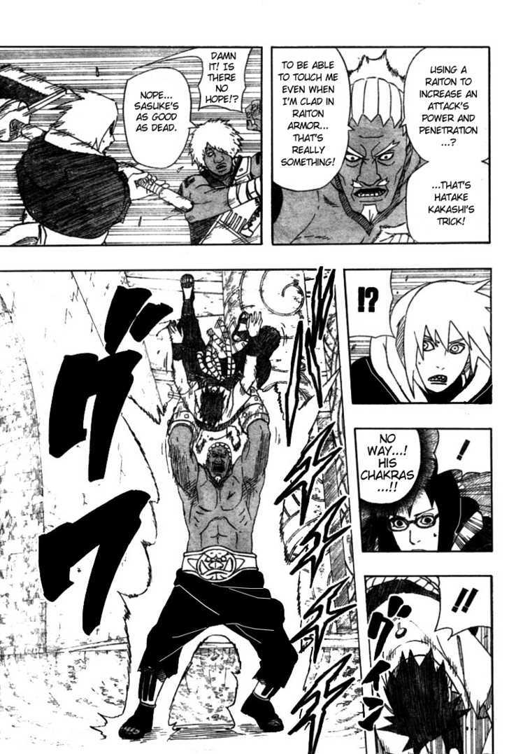 Naruto Vol.49 Chapter 463 : Sasuke Vs. Raikage!! - Picture 3