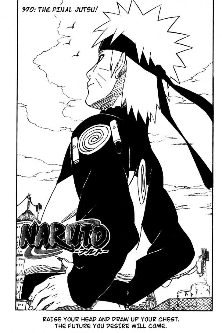 Naruto Vol.43 Chapter 390 : The Final Jutsu - Picture 1