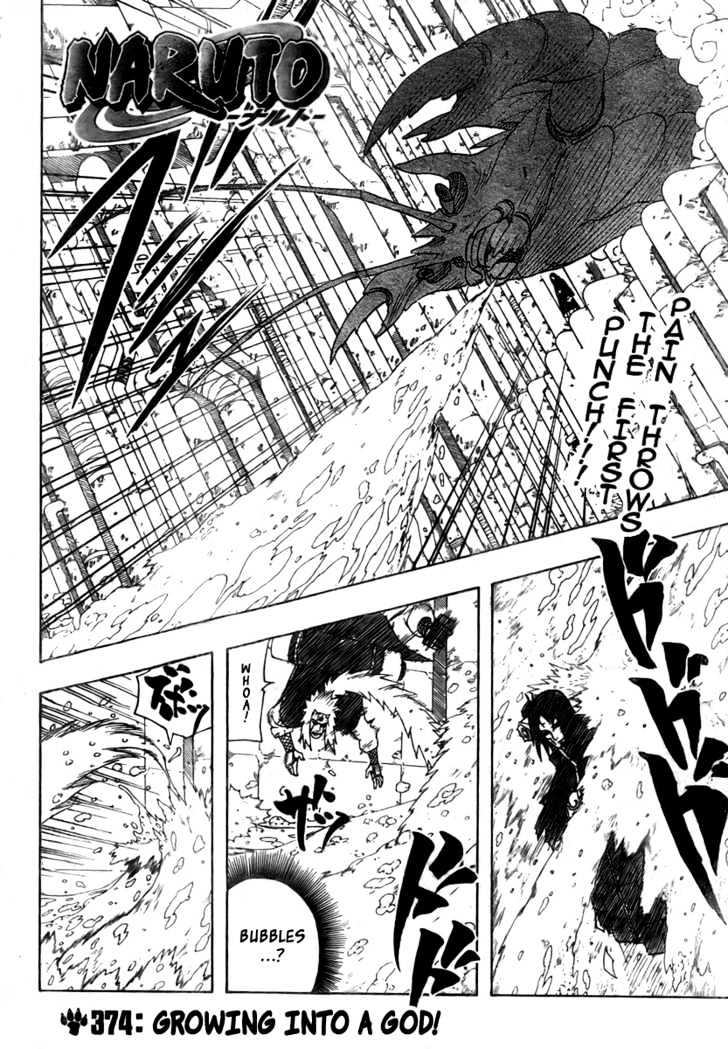 Naruto Vol.41 Chapter 374 : Growing Into A God! - Picture 2