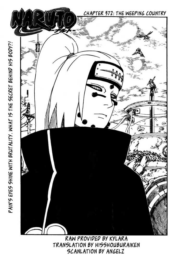 Naruto Vol.41 Chapter 372 : The Weeping Country - Picture 1