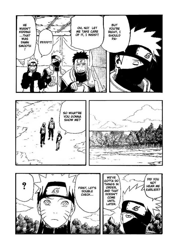 Naruto Vol.36 Chapter 321 : Smooth Talker! - Picture 3