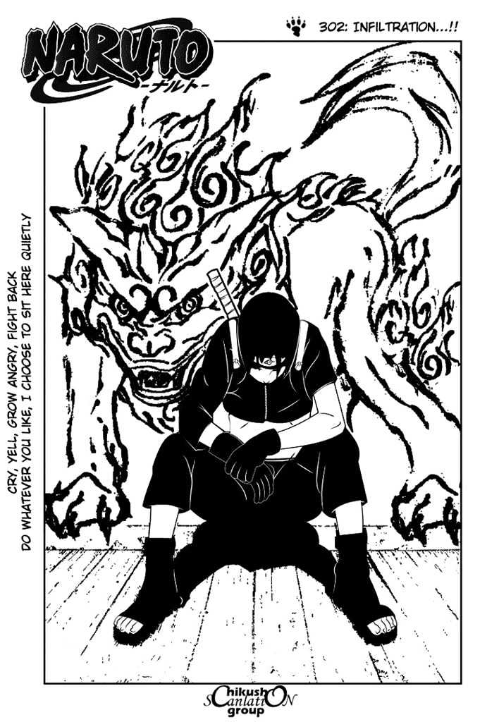 Naruto Vol.34 Chapter 302 : Infiltration...!! - Picture 2
